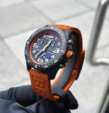  Shop Authentic Breitling Endurance Pro Black Dial Orange Rubber Strap Watch for Men - X82310A51B1S1 - Luxxuri