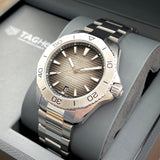  Shop Authentic Tag Heuer Aquaracer Professional 200 Automatic Black Dial Silver Steel Strap Watch for Men - WBP2110.BA0627 - Luxxuri