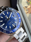  Shop Authentic Tag Heuer Aquaracer Blue Dial Watch for Men - WAY201T.BA0927 - Luxxuri