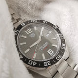  Shop Authentic Tag Heuer Formula 1 Calibre 5 Chronograph Anthracite Dial Silver Steel Strap Watch for Men - WAZ2011.BA0842 - Luxxuri