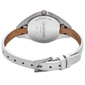  Shop Authentic Calvin Klein Rebel White Dial White Leather Strap Watch for Women - K8P231L6 - Luxxuri