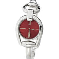  Shop Authentic Gucci Horsebit Quartz Red Dial Silver Steel Strap Watch For Women - YA139502 - Luxxuri