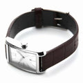  Shop Authentic Calvin Klein Window Silver Dial Brown Leather Strap Watch for Women - K2M23126 - Luxxuri