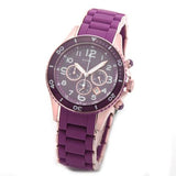  Shop Authentic Marc Jacobs Rock Chronograph Purple Dial Purple Silicone Strap Watch for Women - MBM2576 - Luxxuri