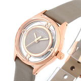  Shop Authentic Marc Jacobs Tether Grey Dial Grey Leather Strap Watch for Women - MBM1375 - Luxxuri