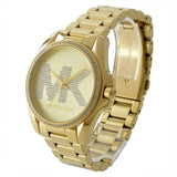  Shop Authentic Michael Kors Bradshaw Quartz Gold Dial Gold Steel Strap Watch For Women - MK6555 - Luxxuri