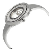  Shop Authentic Swarovski Crystalline Pure White Dial White Leather Strap Watch for Women - 5275046 - Luxxuri