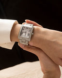  Shop Authentic Michael Kors Emery Analog Crystals Silver Dial Silver Steel Strap Watch for Women - MK4648 - Luxxuri