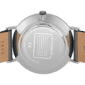Coach Perry White Dial Grey Leather Strap Watch for Women - 14503155