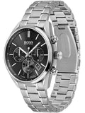  Shop Authentic Hugo Boss Champion Black Dial Silver Steel Strap Watch for Men - 1513871 - Luxxuri