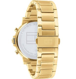  Shop Authentic Tommy Hilfiger Daniel White Dial Gold Steel Strap Watch for Men - 1710415 - Luxxuri