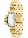  Shop Authentic Tommy Hilfiger Madison Quartz Gold Dial Gold Steel Strap Watch For Women - 1782189 - Luxxuri