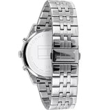  Shop Authentic Tommy Hilfiger Shawn Multifunction Quartz Blue Dial Silver Steel Strap Watch for Men - 1791612 - Luxxuri
