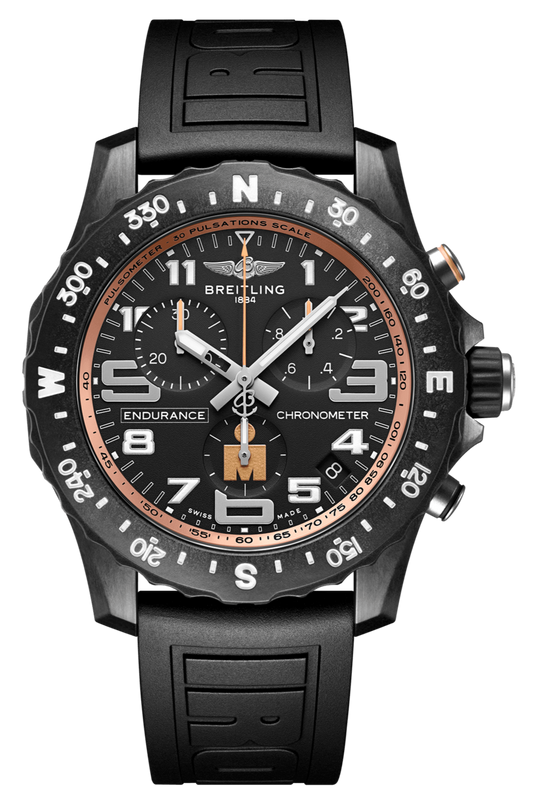  Shop Authentic Breitling Endurance Pro Ironman Black Dial Black Rubber Strap Watch for Men - X823101B1B1S1 - Luxxuri