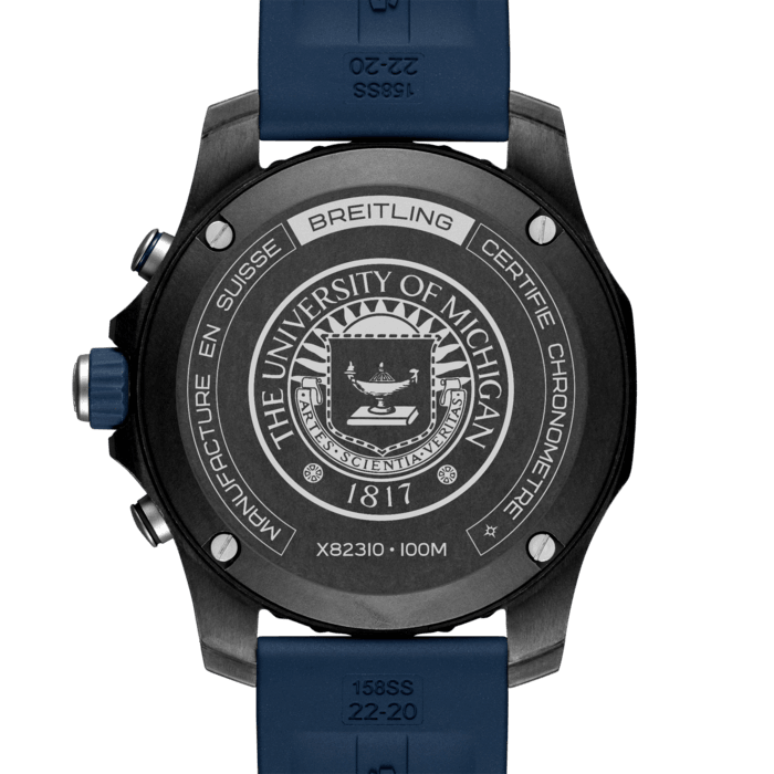  Shop Authentic Breitling Endurance Pro University Black Dial Blue Rubber Strap Watch for Men - X823101C1B1S1 - Luxxuri