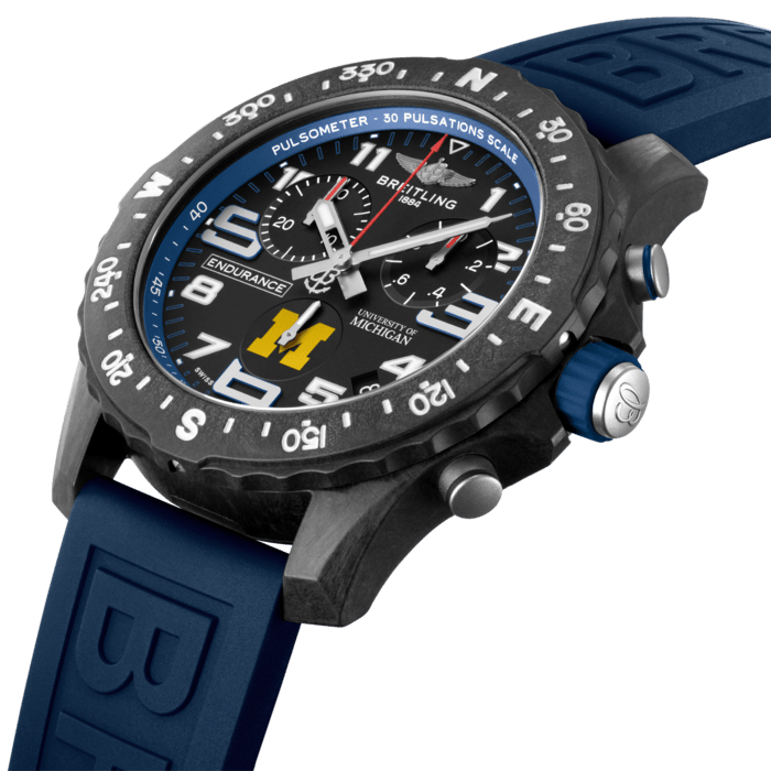  Shop Authentic Breitling Endurance Pro University Black Dial Blue Rubber Strap Watch for Men - X823101C1B1S1 - Luxxuri