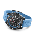  Shop Authentic Breitling Endurance Pro Black Dial Light Blue Rubber Strap Watch for Men - X82310281B1S1 - Luxxuri