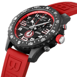  Shop Authentic Breitling Endurance Pro The University of Alabama Black Dial Red Rubber Strap Watch for Men - X823102C1B1S1 - Luxxuri
