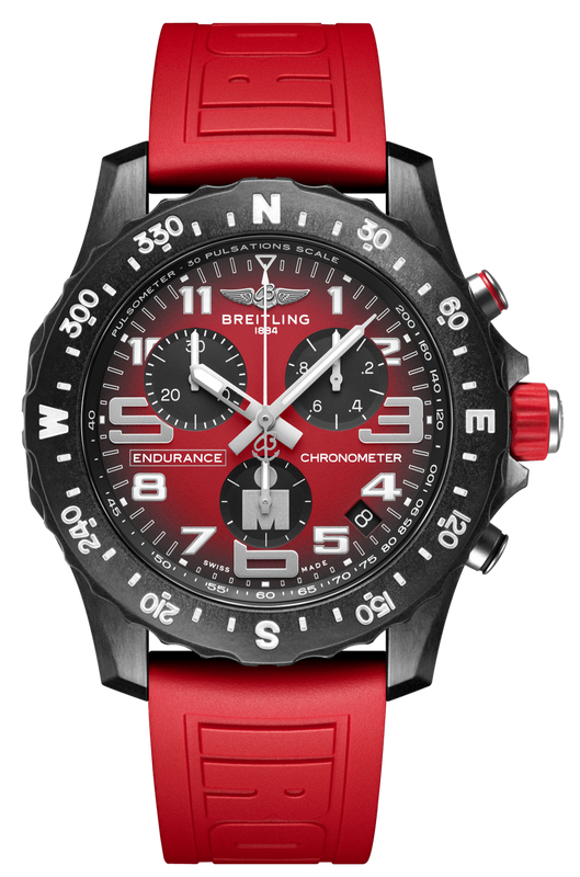  Shop Authentic Breitling Endurance Pro Ironman Red Dial Red Rubber Strap Watch for Men - X823109A1K1S1 - Luxxuri