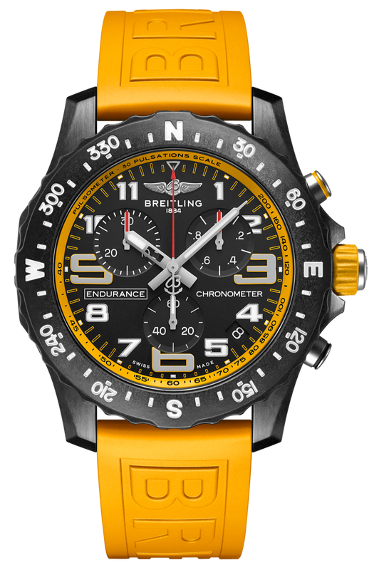  Shop Authentic Breitling Endurance Pro Black Dial Yellow Rubber Strap Watch for Men - X82310A41B1S1 - Luxxuri
