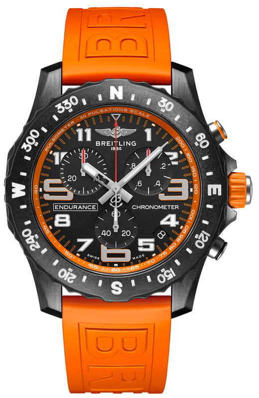  Shop Authentic Breitling Endurance Pro Black Dial Orange Rubber Strap Watch for Men - X82310A51B1S1 - Luxxuri