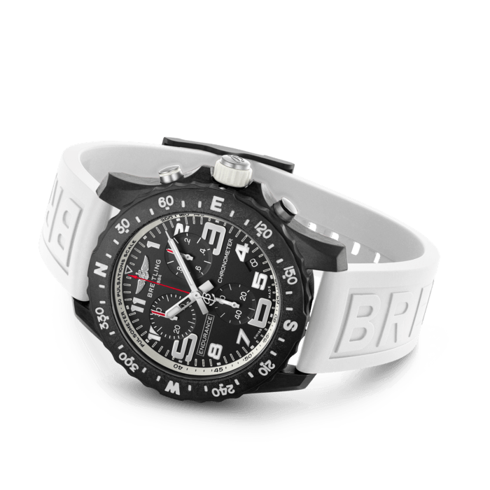  Shop Authentic Breitling Endurance Pro Black Dial White Rubber Strap Watch for Men - X82310A71B1S1 - Luxxuri