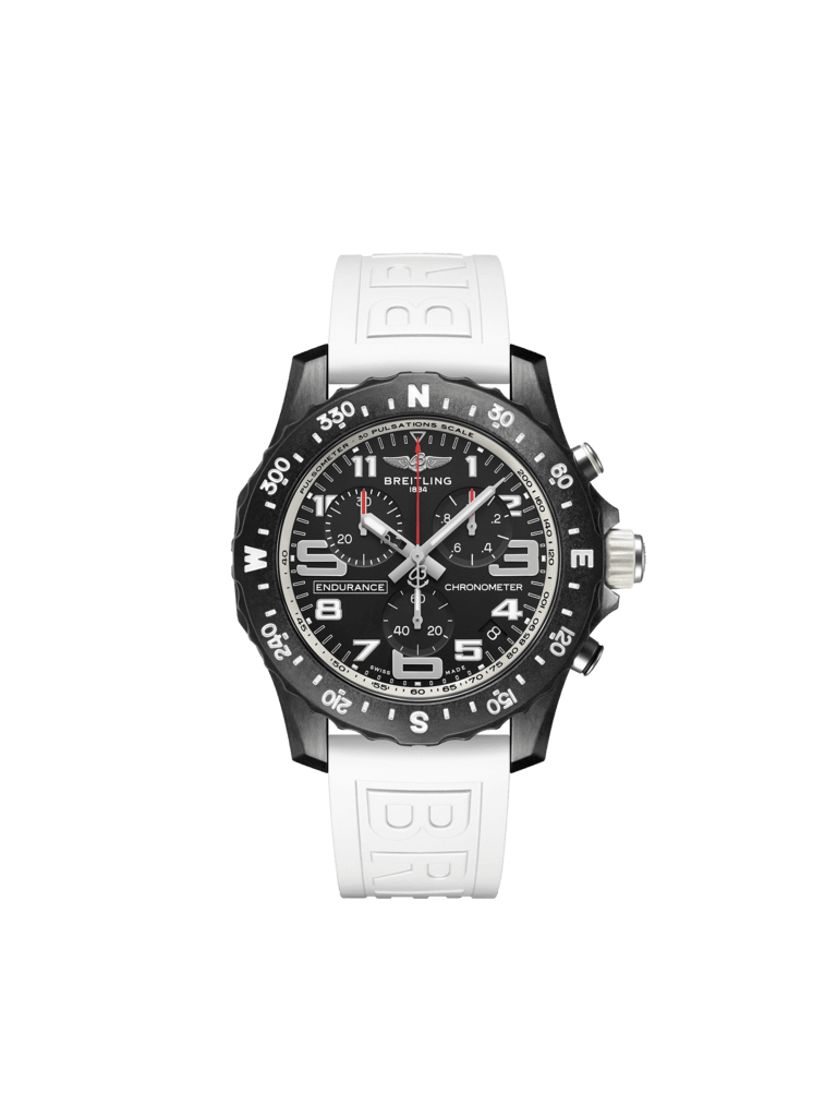  Shop Authentic Breitling Endurance Pro Black Dial White Rubber Strap Watch for Men - X82310A71B1S1 - Luxxuri
