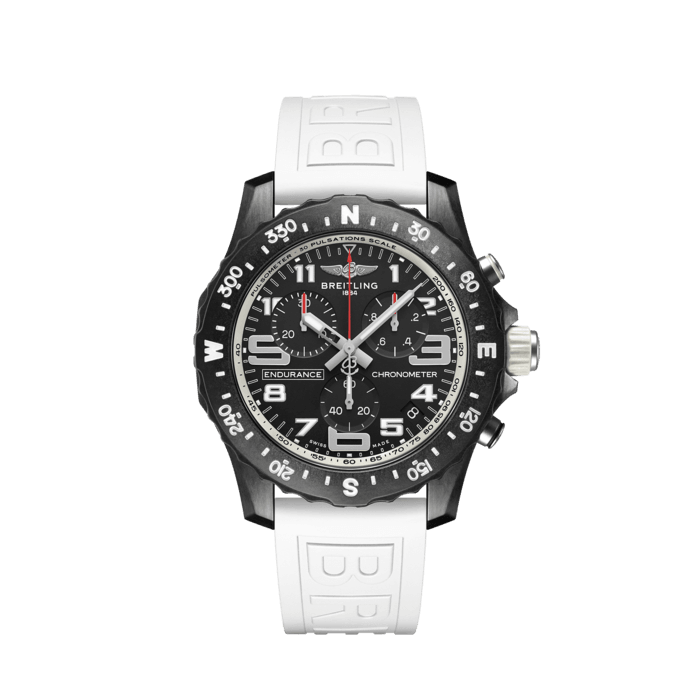  Shop Authentic Breitling Endurance Pro Black Dial White Rubber Strap Watch for Men - X82310A71B1S1 - Luxxuri
