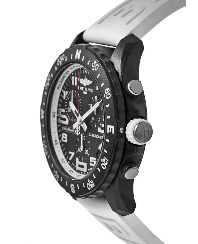  Shop Authentic Breitling Endurance Pro Black Dial White Rubber Strap Watch for Men - X82310A71B1S1 - Luxxuri
