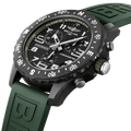 Breitling Endurance Pro Black Dial Green Rubber Strap Watch for Men - X82310D31B1S1