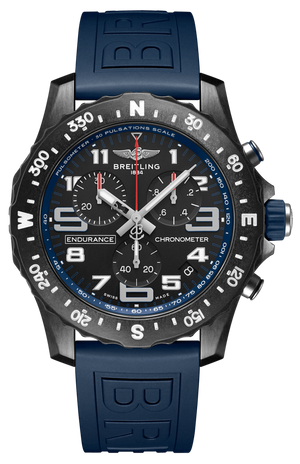  Shop Authentic Breitling Endurance Pro Black Dial Blue Rubber Strap Watch for Men - X82310D51B1S1 - Luxxuri