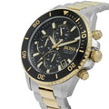  Shop Authentic Hugo Boss Admiral Black Dial Two Tone Steel Strap Watch for Men - 1513908 - Luxxuri