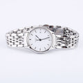  Shop Authentic Longines Lyre Classico 25mm White Dial Silver Stainless Steel Watch for Women - L4.259.4.12.6 - Luxxuri