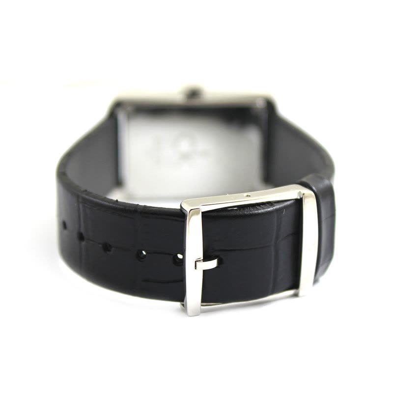  Shop Authentic Calvin Klein Window Black Dial Black Leather Strap Watch for Men - K2M23107 - Luxxuri