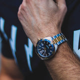  Shop Authentic Tag Heuer Formula 1 Analog Blue Dial Two Tone Steel Strap Watch for Men - WAZ1120.BB0879 - Luxxuri