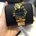  Shop Authentic Marc Jacobs Amy Blue Dial Gold Steel Strap Watch for Women - MBM3166 - Luxxuri