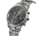  Shop Authentic Daniel Wellington Iconic Link Chronograph Grey Dial Grey Steel Strap Watch for Men - DW00100643 - Luxxuri
