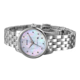  Shop Authentic Mido Baroncelli Automatic Mother Of Pearl Dial Silver Steel Strap Watch For Women - M7600.4.69.1 - Luxxuri