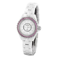  Shop Authentic Chanel J12 Quartz Diamonds Mother of Pearl White Dial White Steel Strap Watch for Women - J12 H3243 - Luxxuri