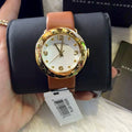  Shop Authentic Marc Jacobs Amy White Dial Brown Leather Strap Watch for Women - MBM8574 - Luxxuri