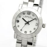  Shop Authentic Marc Jacobs Mini Amy White Dial Silver Steel Strap Watch for Women - MBM3055 - Luxxuri