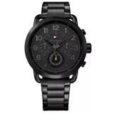  Shop Authentic Tommy Hilfiger Briggs Black Dial Black Steel Strap Watch for Men  - 1791423 - Luxxuri