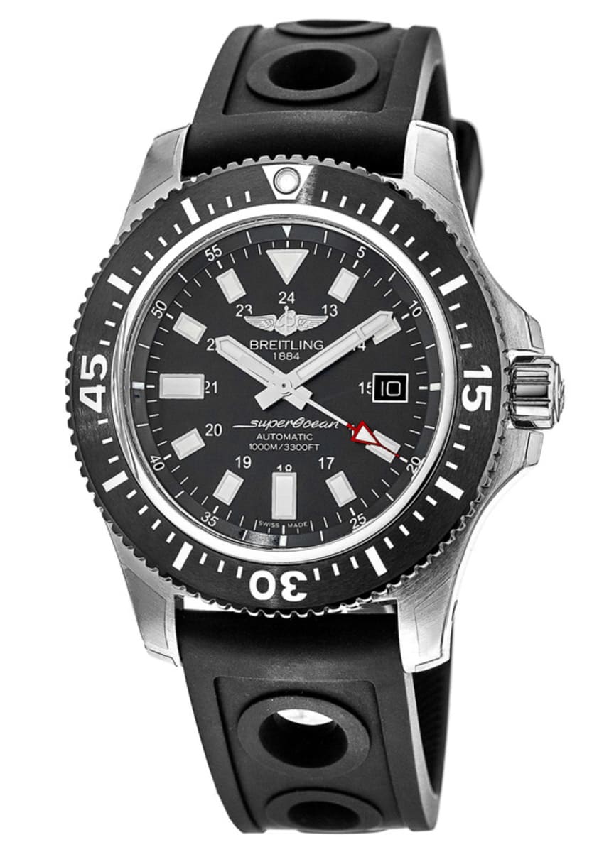  Shop Authentic Breitling Superocean 44mm Special Volcano Black Dial Black Rubber Strap Watch for Men - Y1739310/BF45/227S/A20SS.1 - Luxxuri