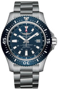  Shop Authentic Breitling Superocean 44mm Special Blue Dial Silver Steel Strap Watch for Men - Y17393161C1A1 - Luxxuri