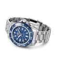  Shop Authentic Breitling Superocean 44mm Special Blue Dial Silver Steel Strap Watch for Men - Y17393161C1A1 - Luxxuri