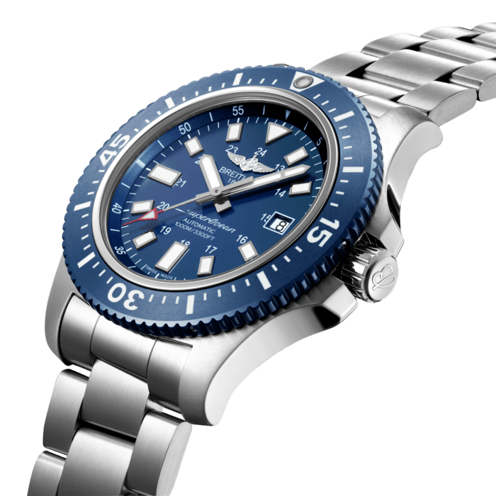  Shop Authentic Breitling Superocean II Special Mariner Blue Ceramic Bezel 44mm Mens Watch - Y1739316/C959 - Luxxuri