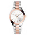  Shop Authentic Michael Kors Runway White Dial Two Tone Stainless Steel Strp Watch for Women - MK3204A - Luxxuri