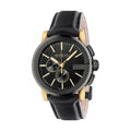  Shop Authentic Gucci G Chrono Black Dial Black Leather Strap Watch For Men - YA101203 - Luxxuri