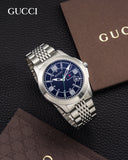  Shop Authentic Gucci G Timeless Black Dial Silver Steel Strap Watch For Men - YA126201 - Luxxuri