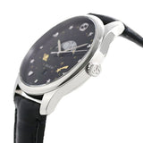  Shop Authentic Gucci G-Timeless Moonphase Black Dial Black Leather Strap Watch For Men - YA126327 - Luxxuri
